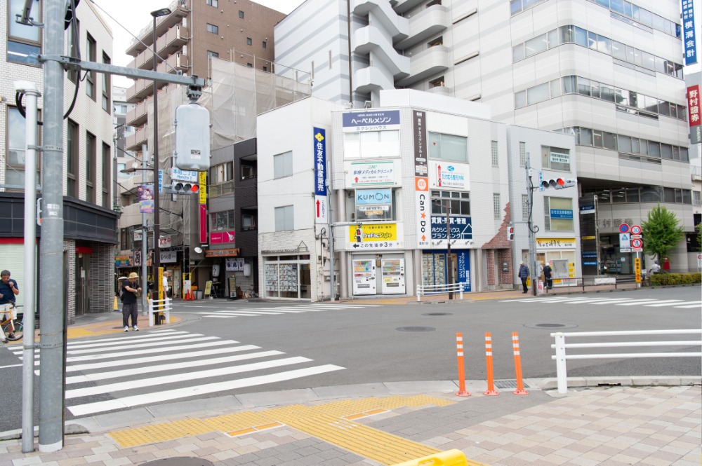 国分寺駅からはせお法律事務所への道のり